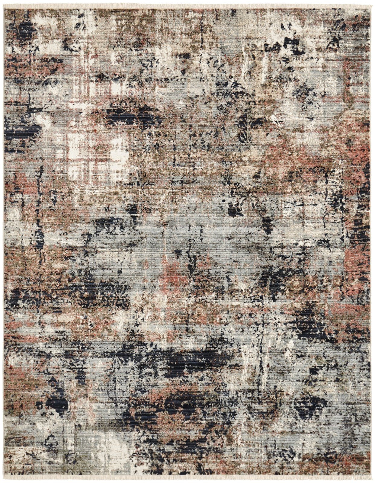 Aurora Cool and Spicy Transitional Area Rug