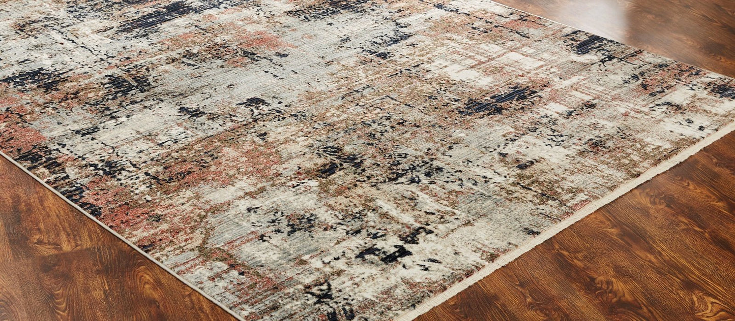 Aurora Cool and Spicy Transitional Area Rug