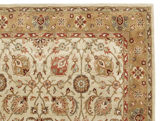Brand New Brant Brown Wool Persian Style Area Rug
