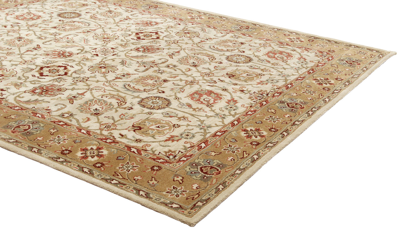 Brand New Brant Brown Wool Persian Style Area Rug