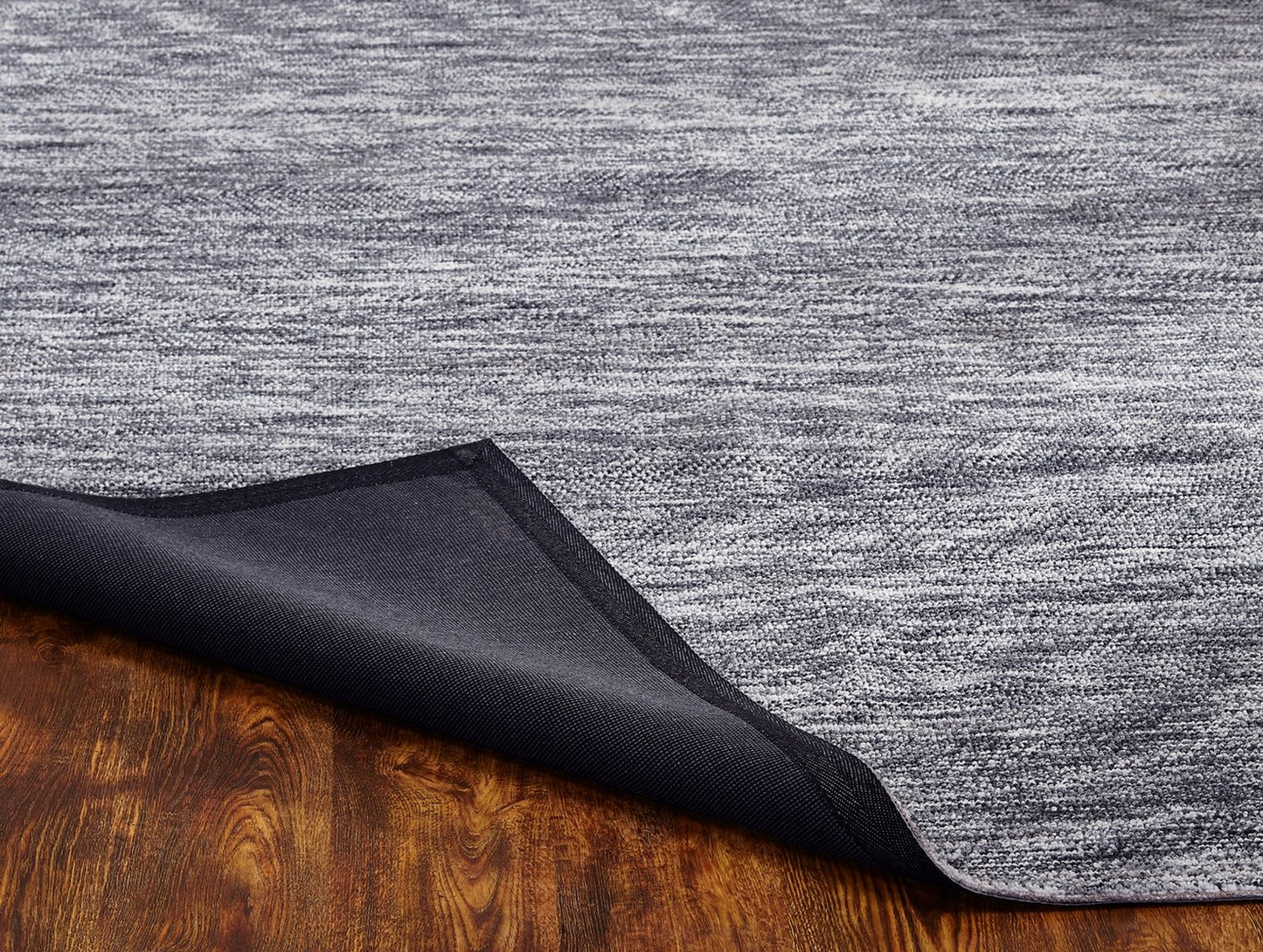 Citadel Graphite Heather Solid Hand Tufted Area Rug