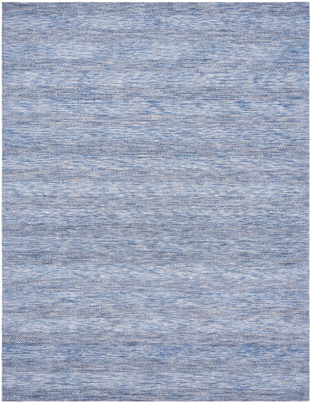 Citadel Heathered Blues Solid Hand Tufted Area Rug