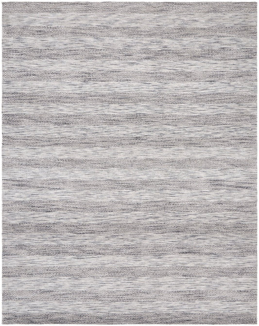 Citadel Heathered Greys Solid Hand Tufted Area Rug