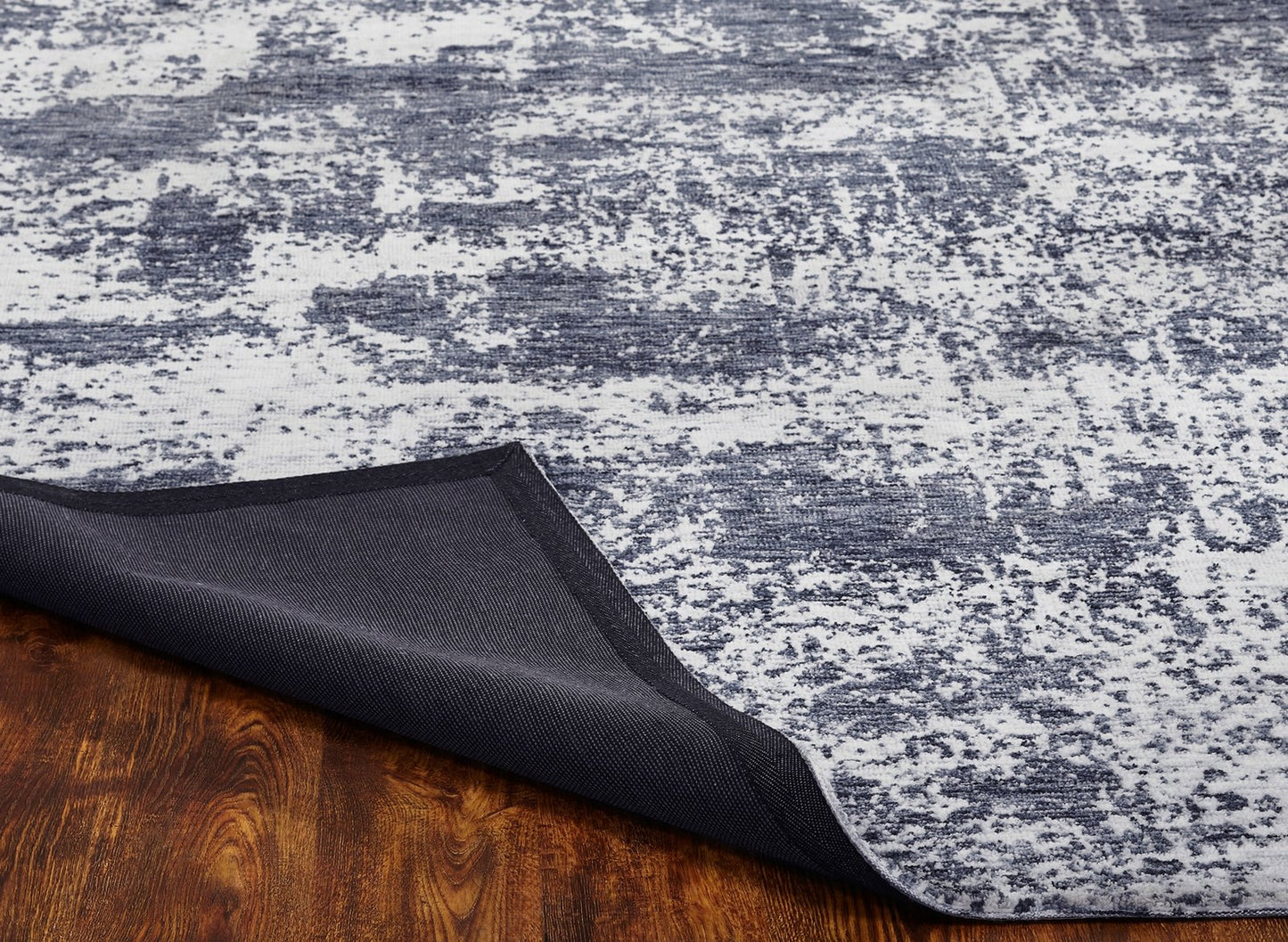 Citadel Charcoal Marble Modern Hand Tufted Area Rug