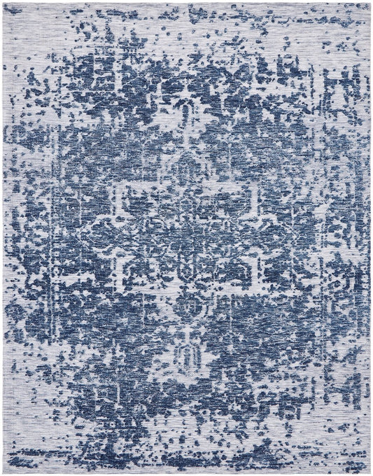 Citadel Vintage Denim Transitional Hand Tufted Area Rug