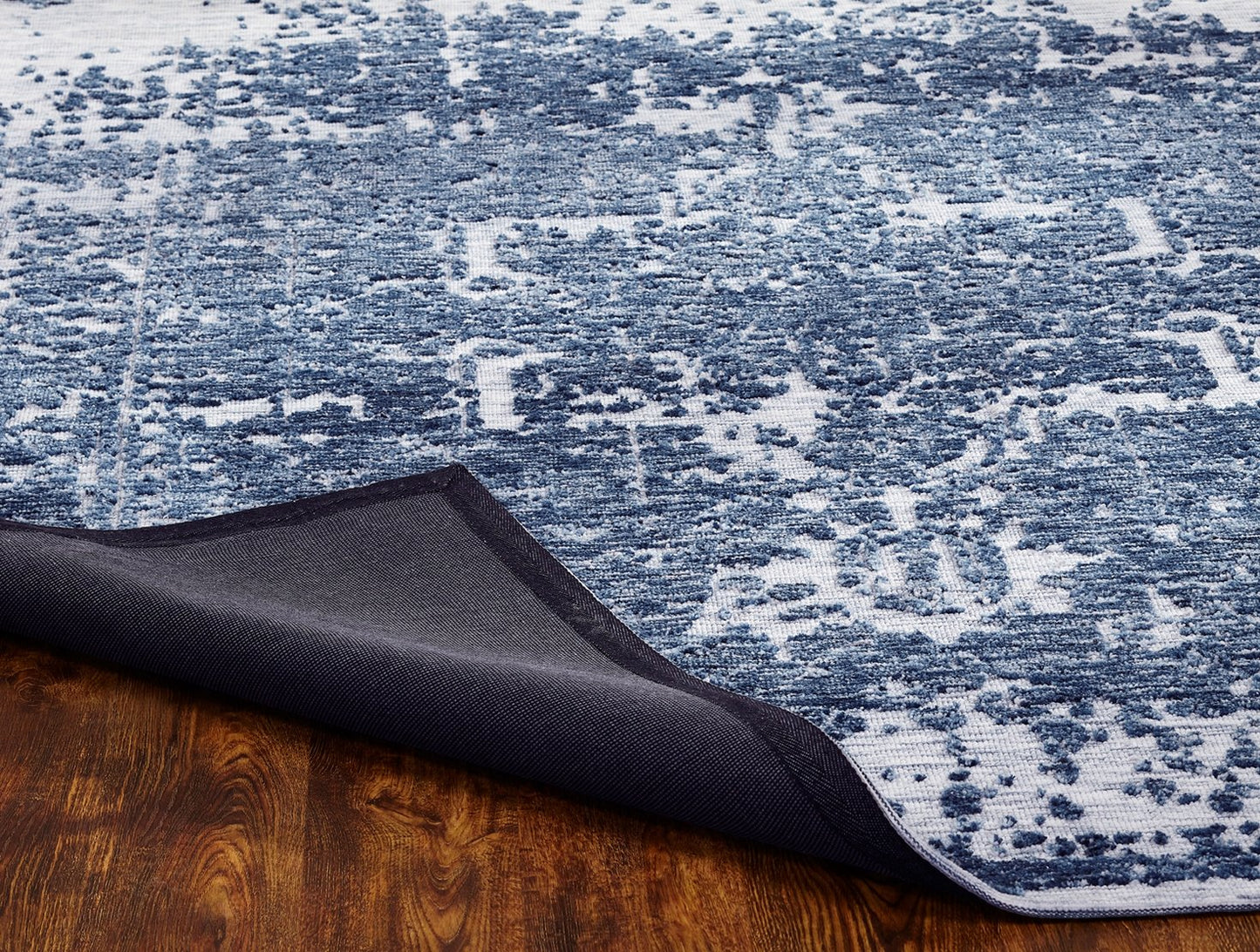 Citadel Vintage Denim Transitional Hand Tufted Area Rug