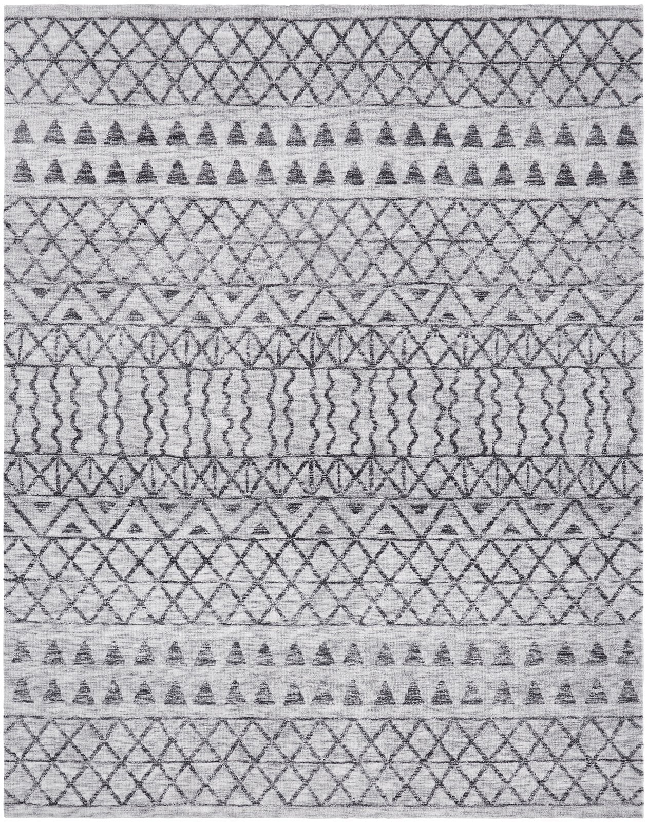 Citadel Vintage Ash Hand Contemporary Tufted Area Rug