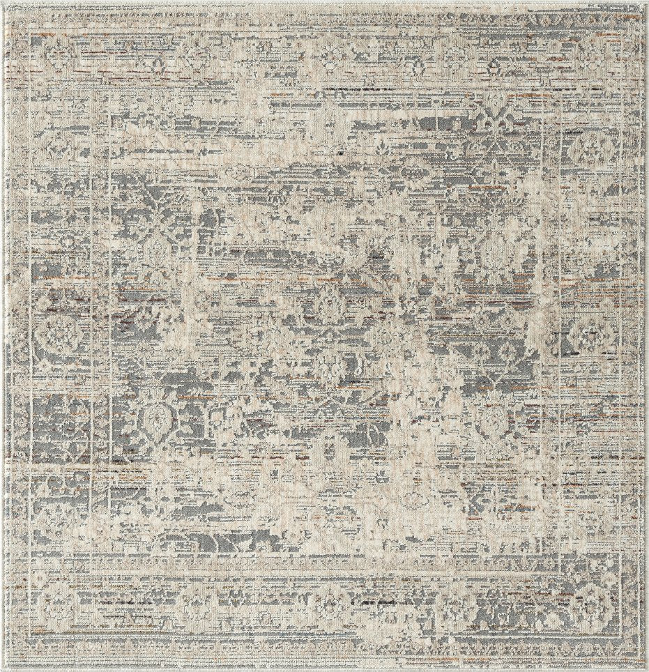 Camilla Natural and Greys Transitional Area Rug