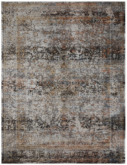Camilla Ash Spice Transitional Area Rug