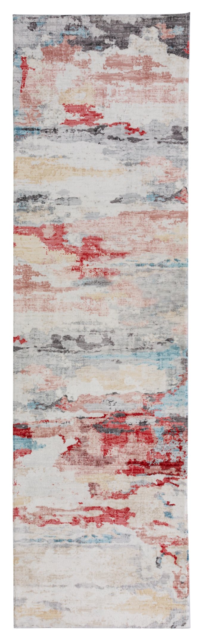 Denali Sunset Tones Abstract Area Rug