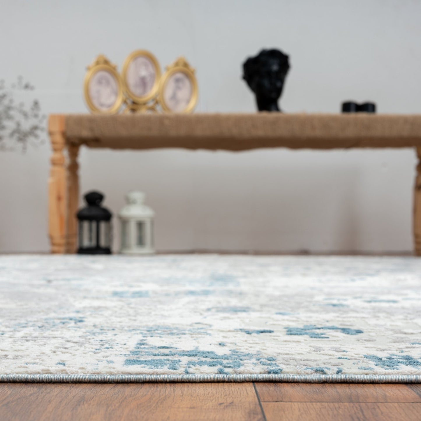 Ethos Zinc and Indigo Modern Area Rug