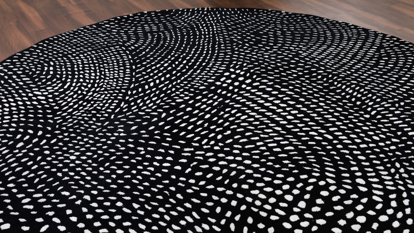 Hubble Space Contemporary Hand Tufted Area Rug