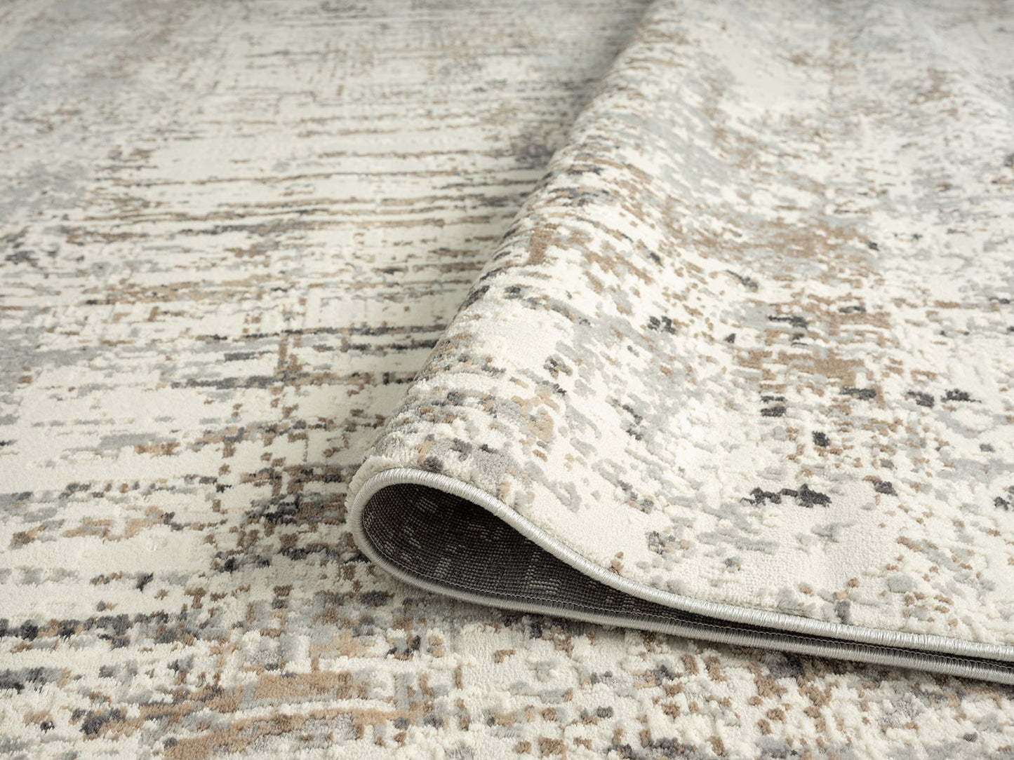 Lumina Greys and Neutrals Modern Area Rug