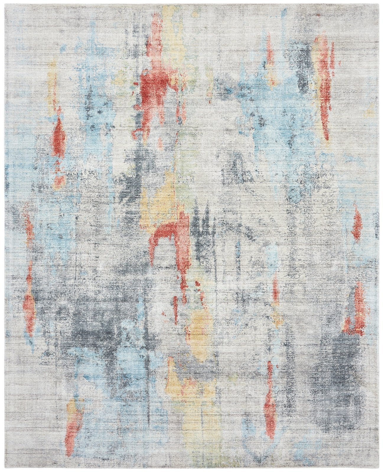 Lucid New Multi Grey Abstract Area Rug