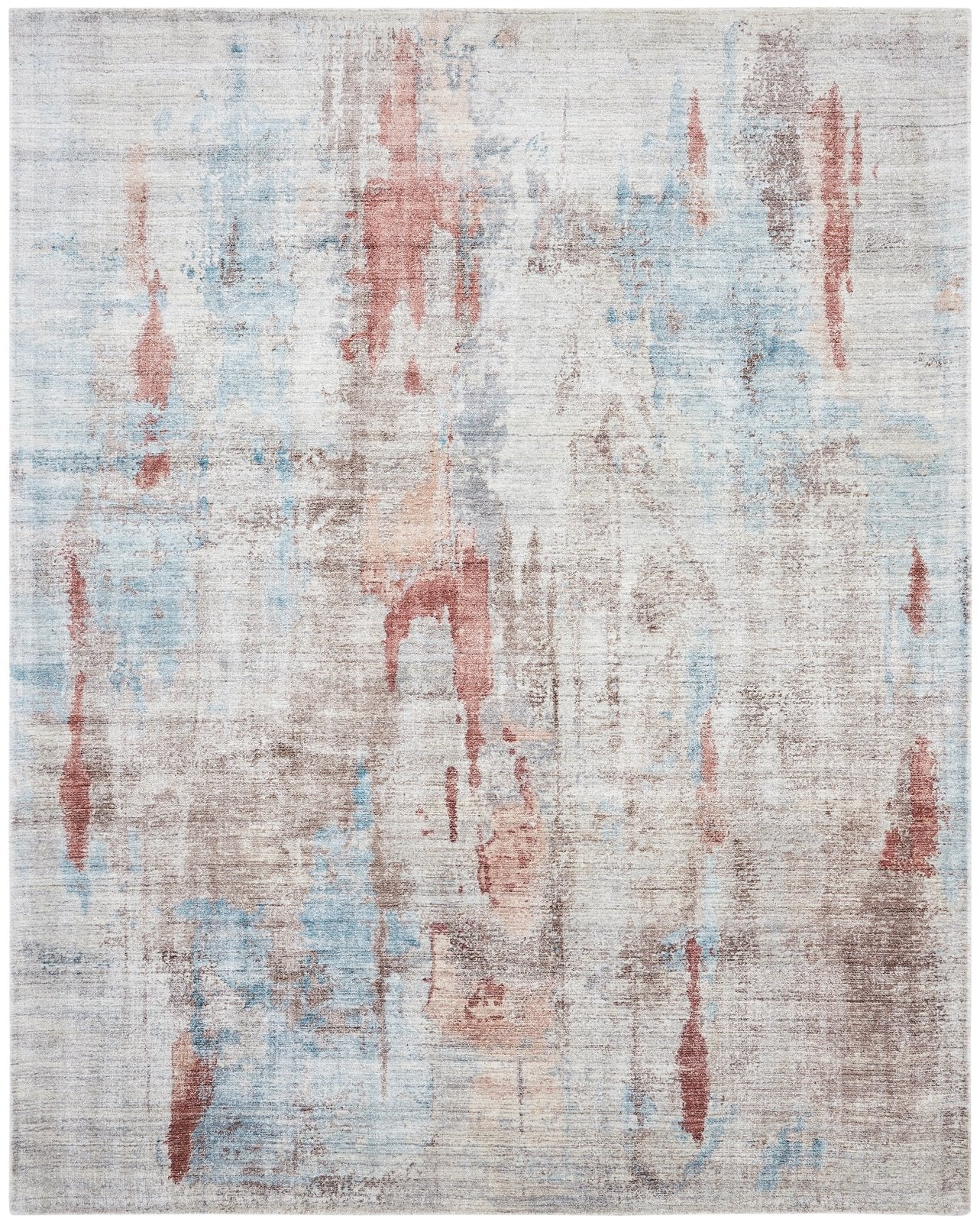 Lucid New Multi Beige Abstract Area Rug