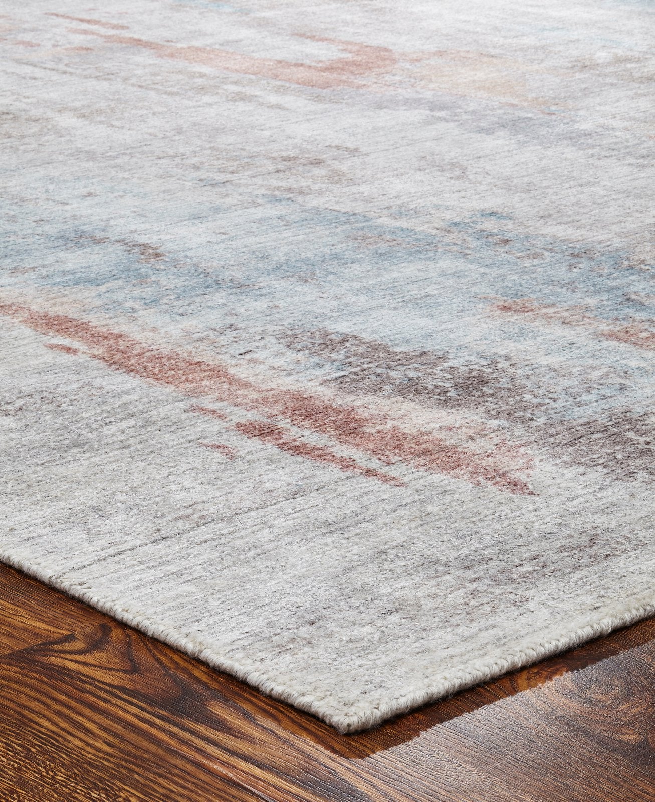 Lucid New Multi Beige Abstract Area Rug