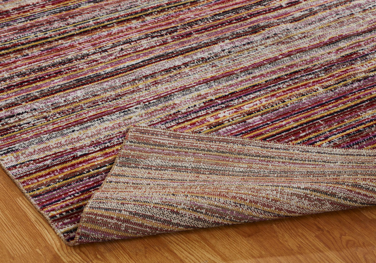 Modena Wine Strie Contemporary Area Rug