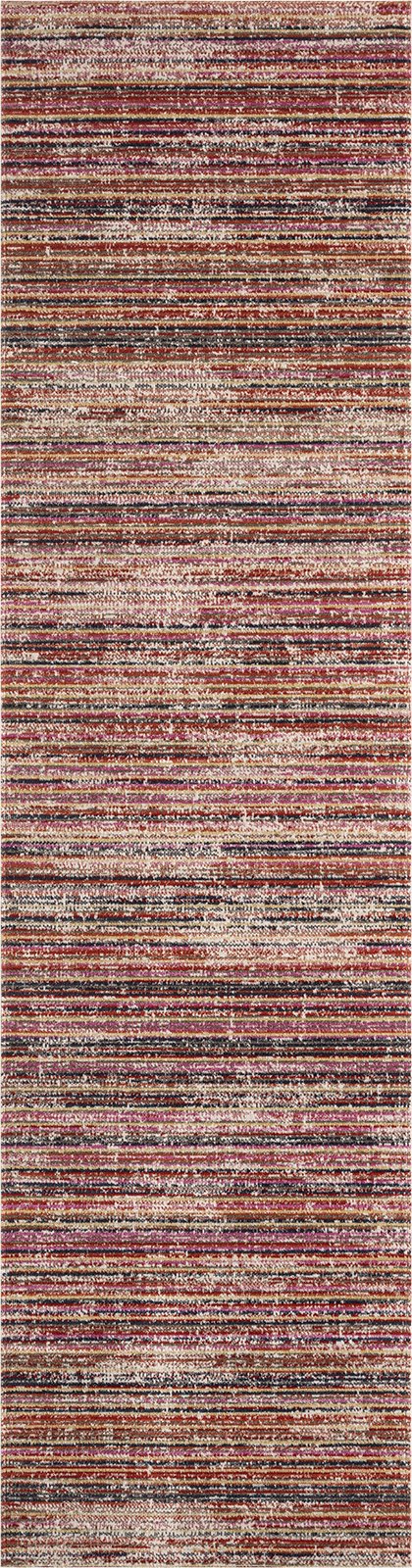 Modena Wine Strie Contemporary Area Rug