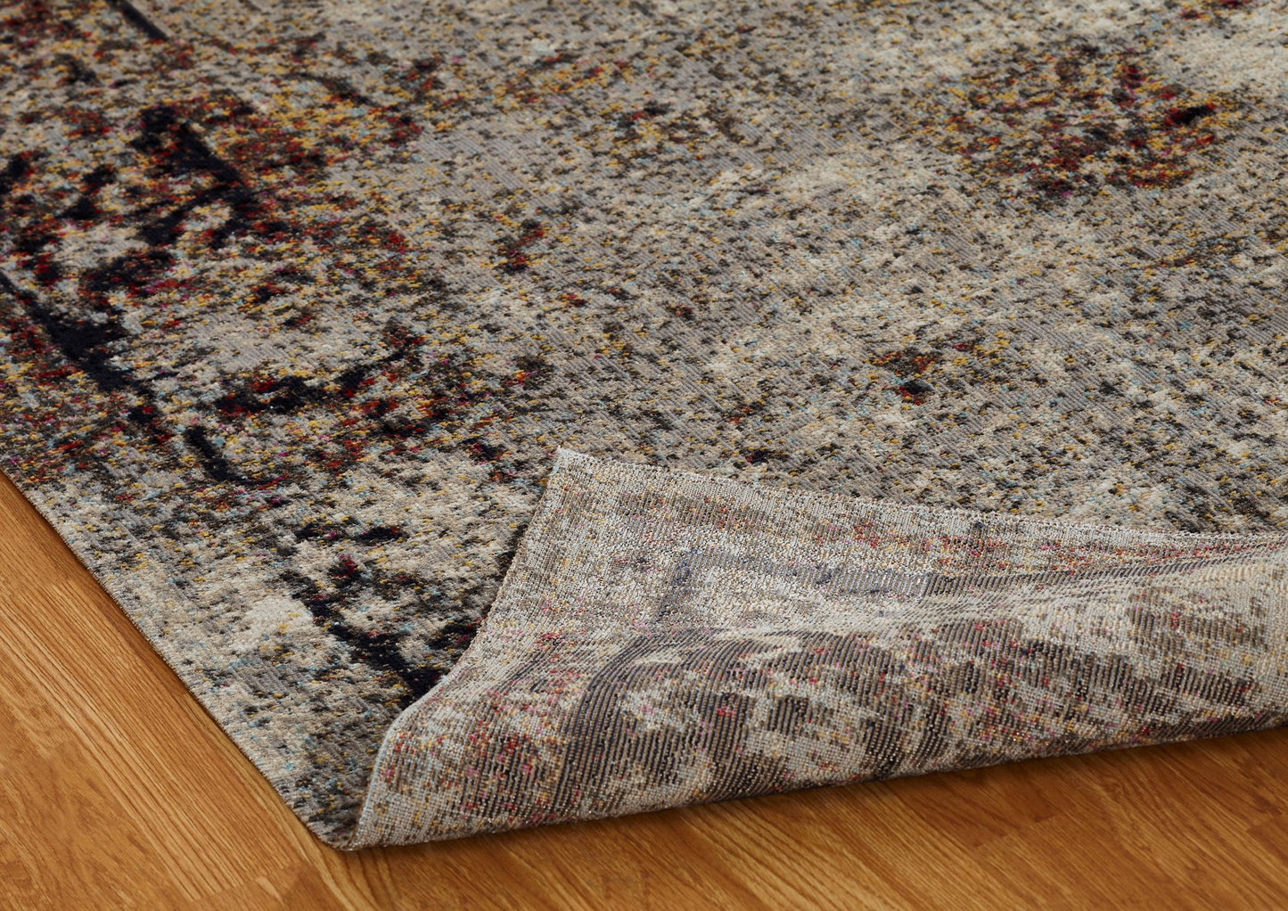 Modena Vintage Grey Transitional Area Rug