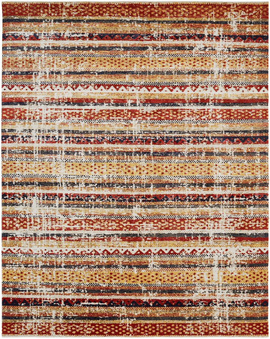 Modena Mesa Stripe Transitional Area Rug
