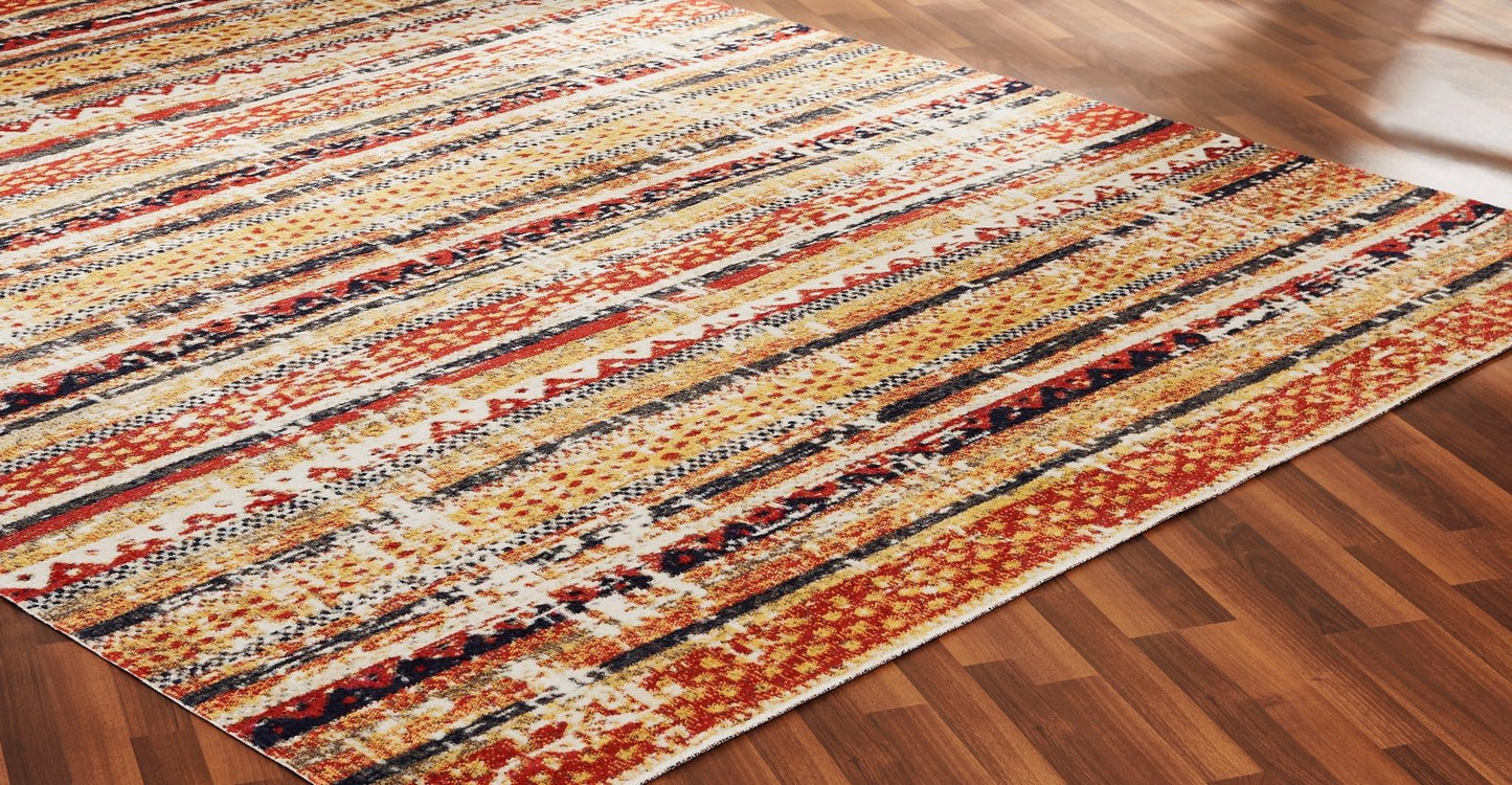 Modena Mesa Stripe Transitional Area Rug