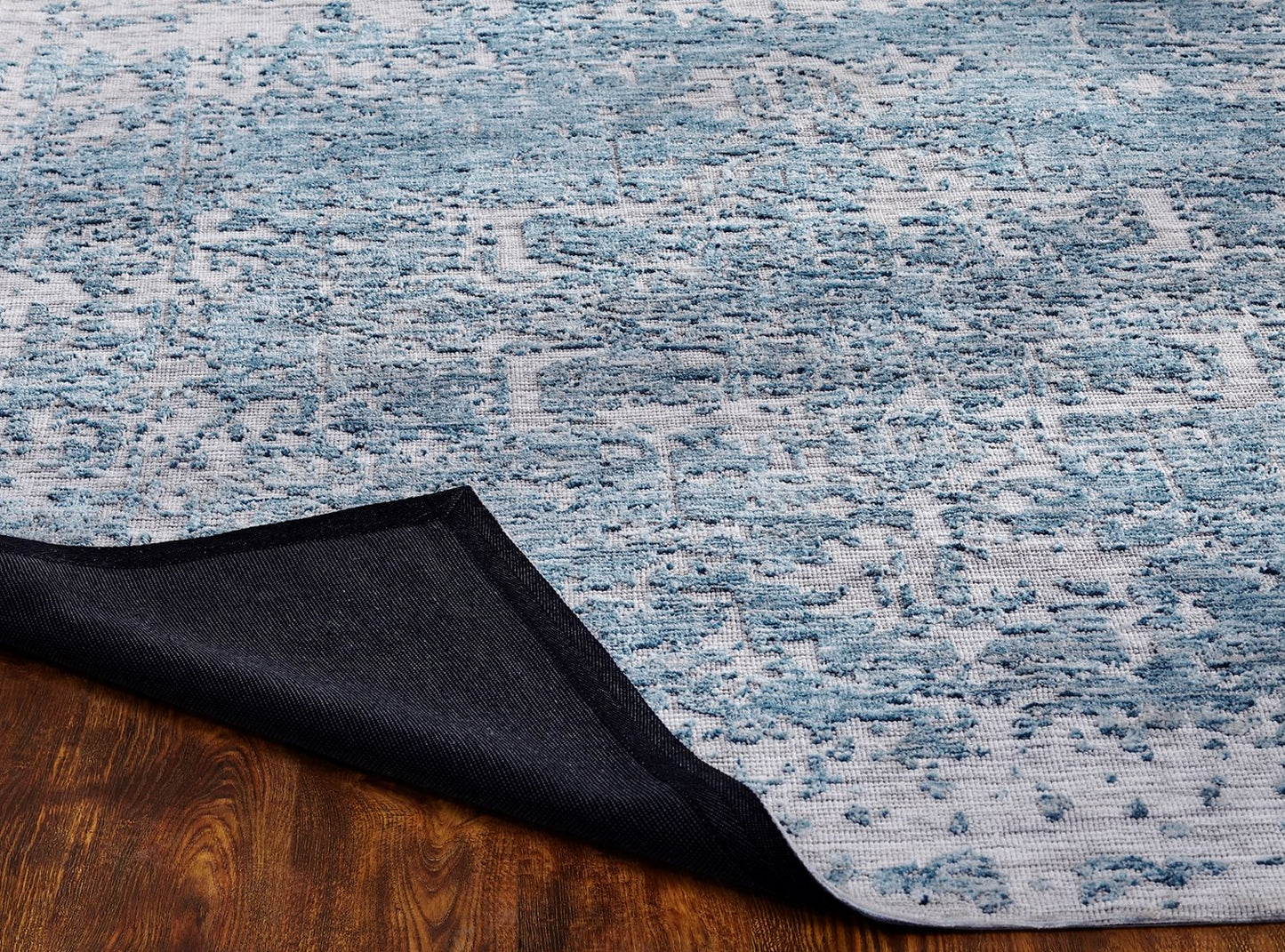 Citadel Blue Waters Transitional Hand Tufted Area Rug