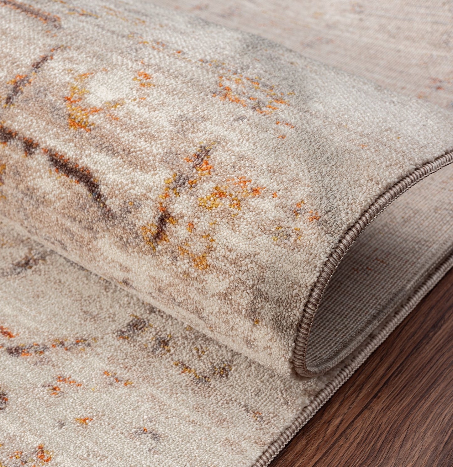 Calabria Desert Sands and Earth Transitional Area Rug