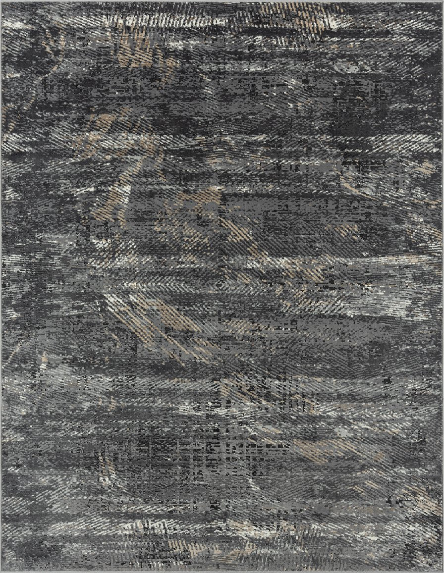 Lumina Gunmetal Modern Area Rug