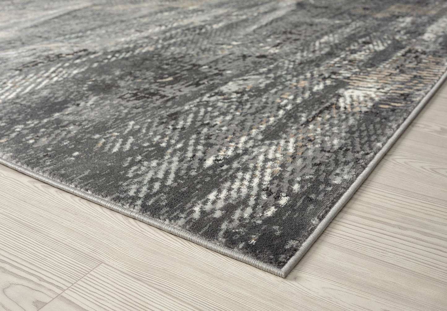 Lumina Gunmetal Modern Area Rug