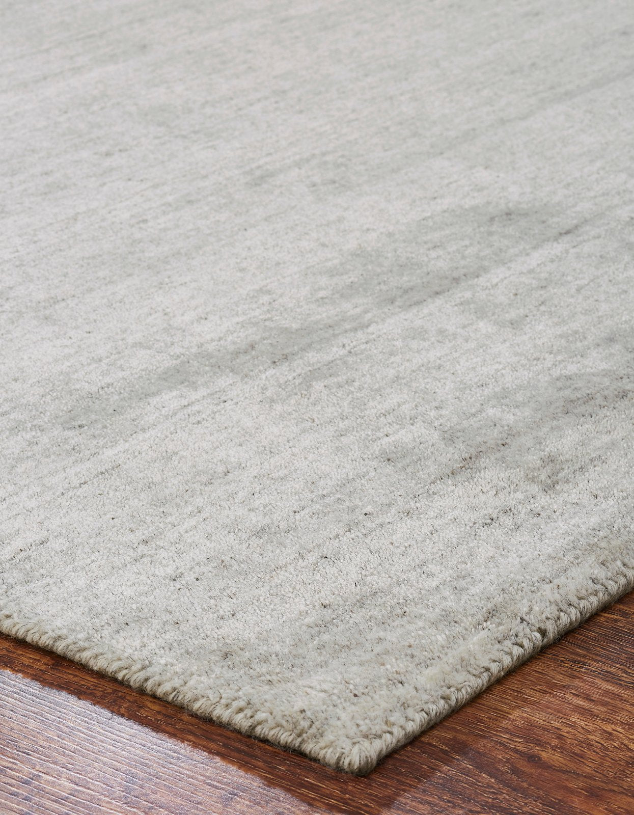 Meridian Oatmeal Solid Abrash Area Rug