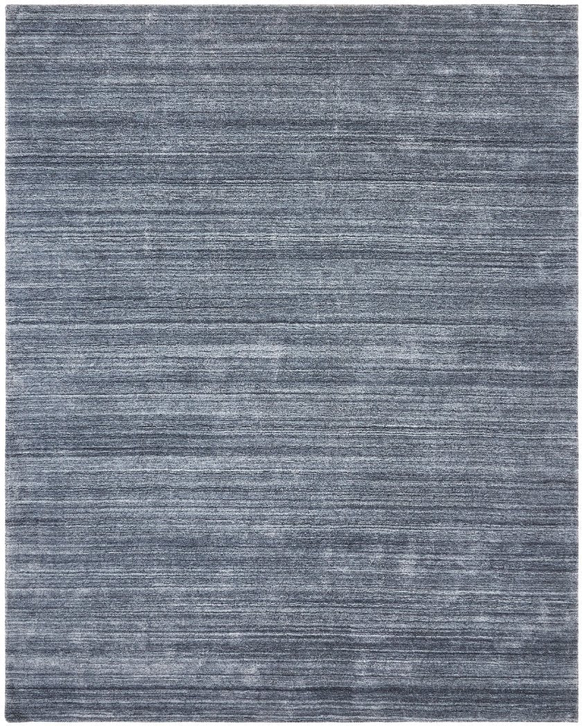 Meridian Zinc Solid Abrash Area Rug