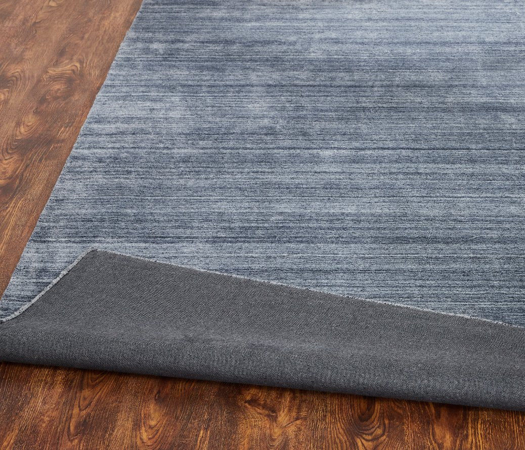 Meridian Zinc Solid Abrash Area Rug