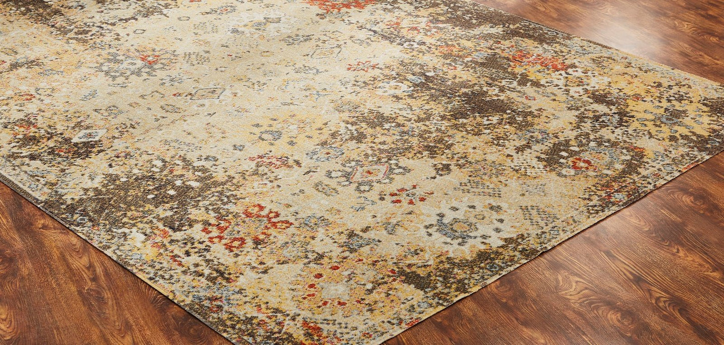 Modena Desert Tones Transitional Area Rug