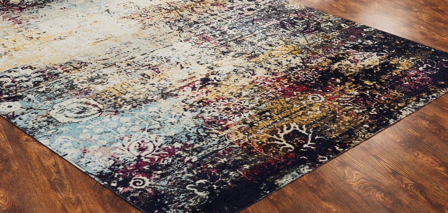 Modena Midnight Transitional Area Rug